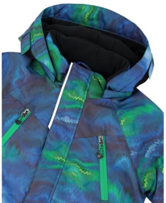  Boys' Two-Piece Play Snowsuit Gradient Jacket - Little Kid, Big Kid