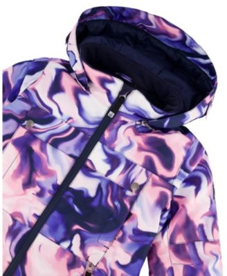 Girls' Two-Piece Marble Teknik Snowsuit - Big Kid