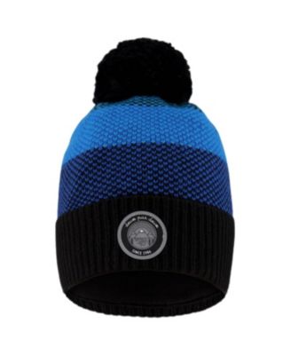  Boys' Winter Knit Hat with Pompom and Lining - Little Kid, Big Kid