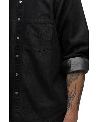 Long Sleeve Denim Shirt