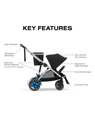 e-Gazelle S Electronic Assist Stroller