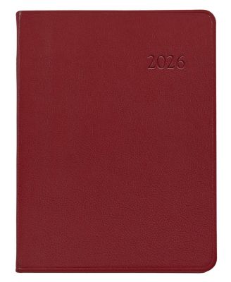  2026 Traditional Leather Desk Diary