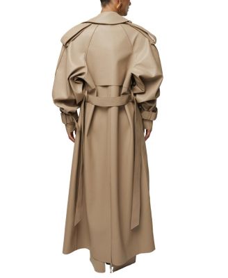  The Icon PU Leather Coat