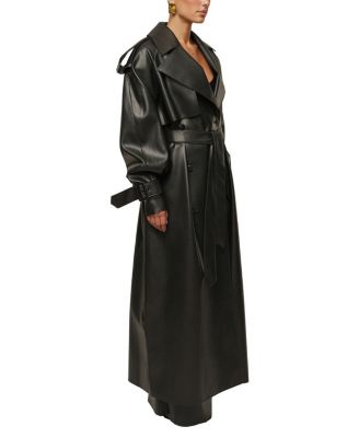  The Icon PU Leather Coat