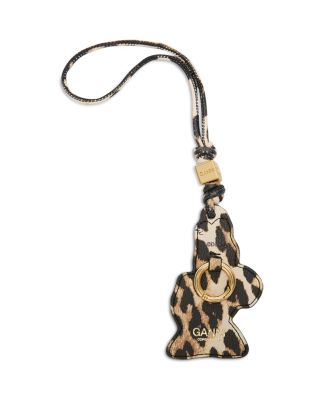 Daisy Duck Leopard Print Bag Charm