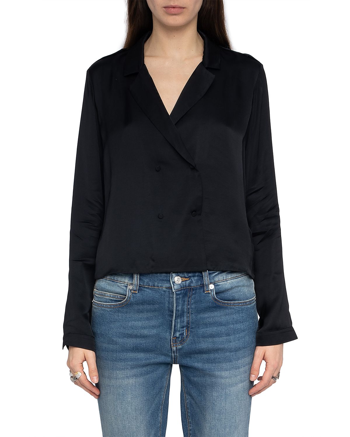 Zadig & Voltaire Tussi Satin Blouse
