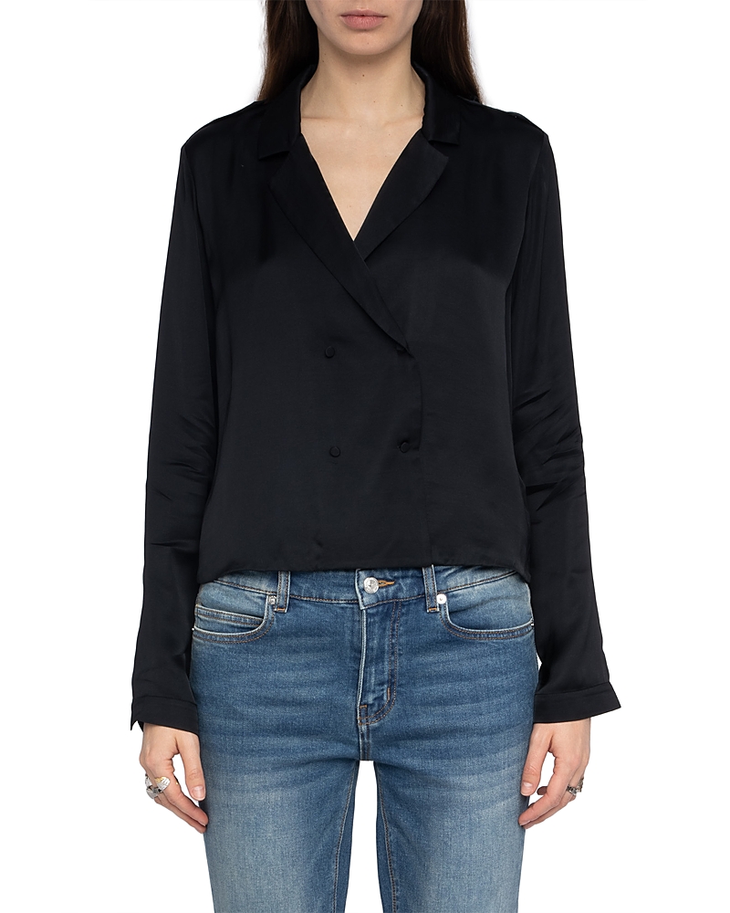 Zadig & Voltaire Tussi Satin Blouse