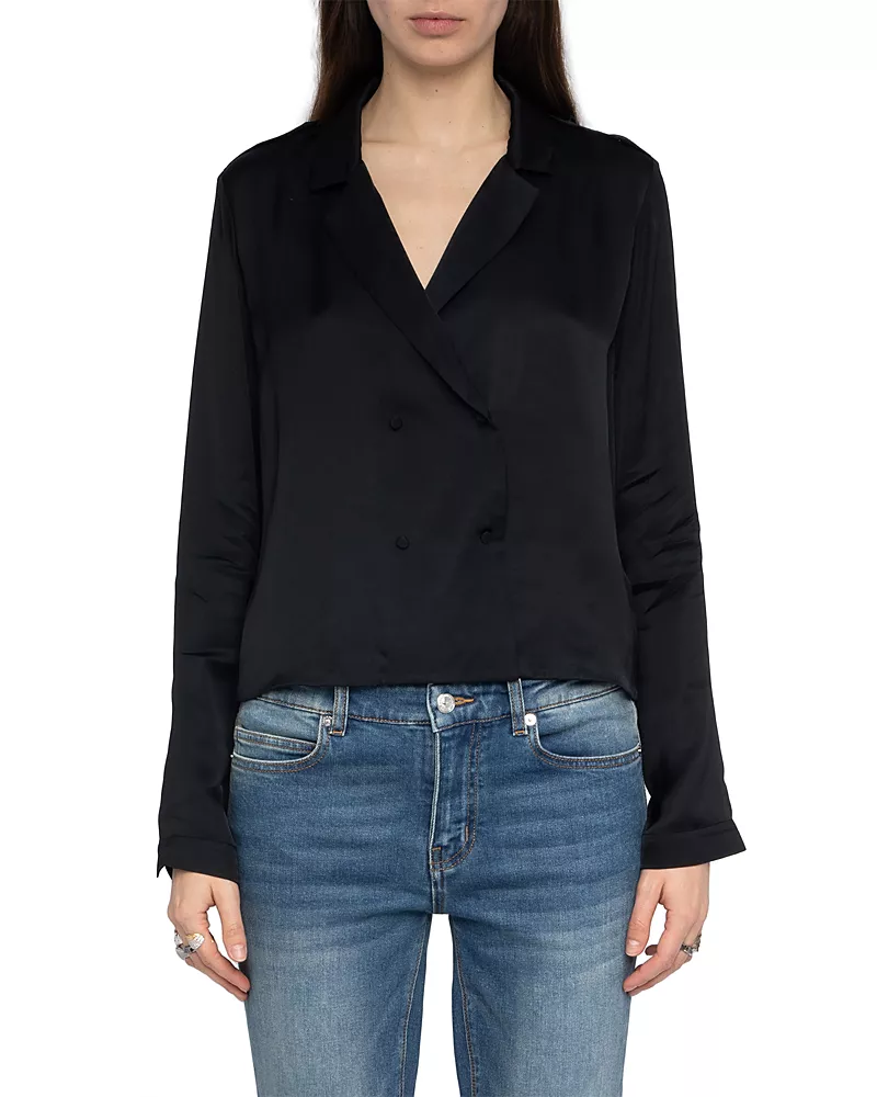 Zadig & Voltaire Tussi Satin Blouse