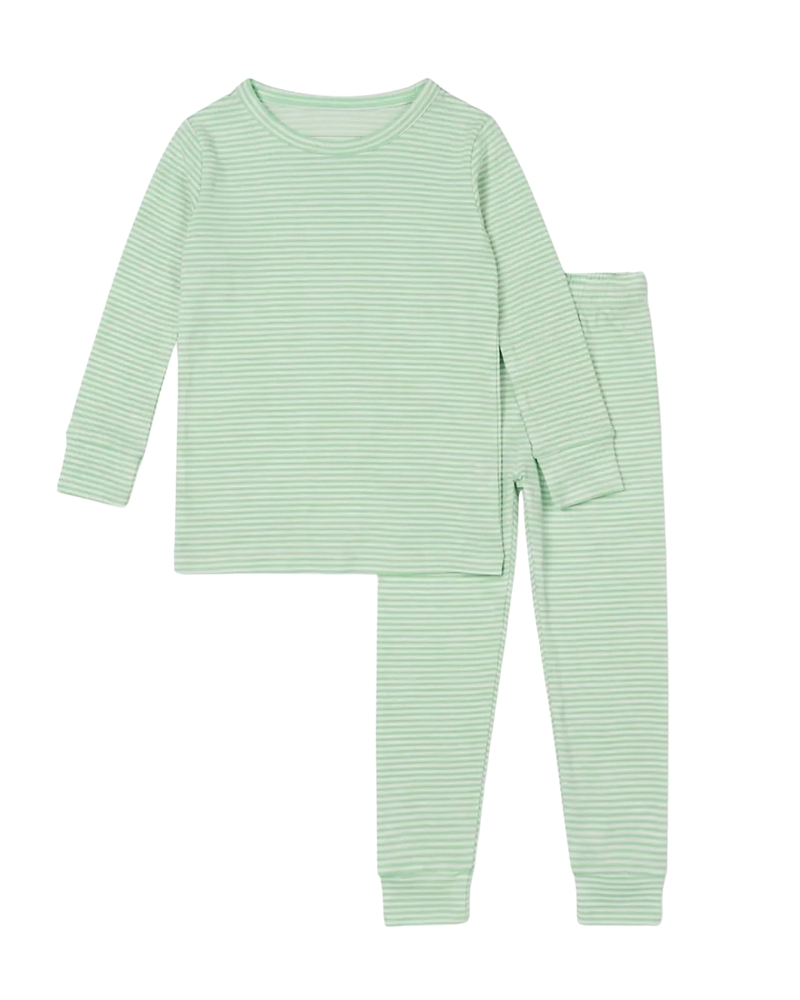 Motette Boys' Pear Stripe Pajama Set - Baby, Little Kid