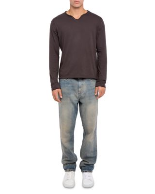 Monastir Reality Long Sleeve Henley Tee