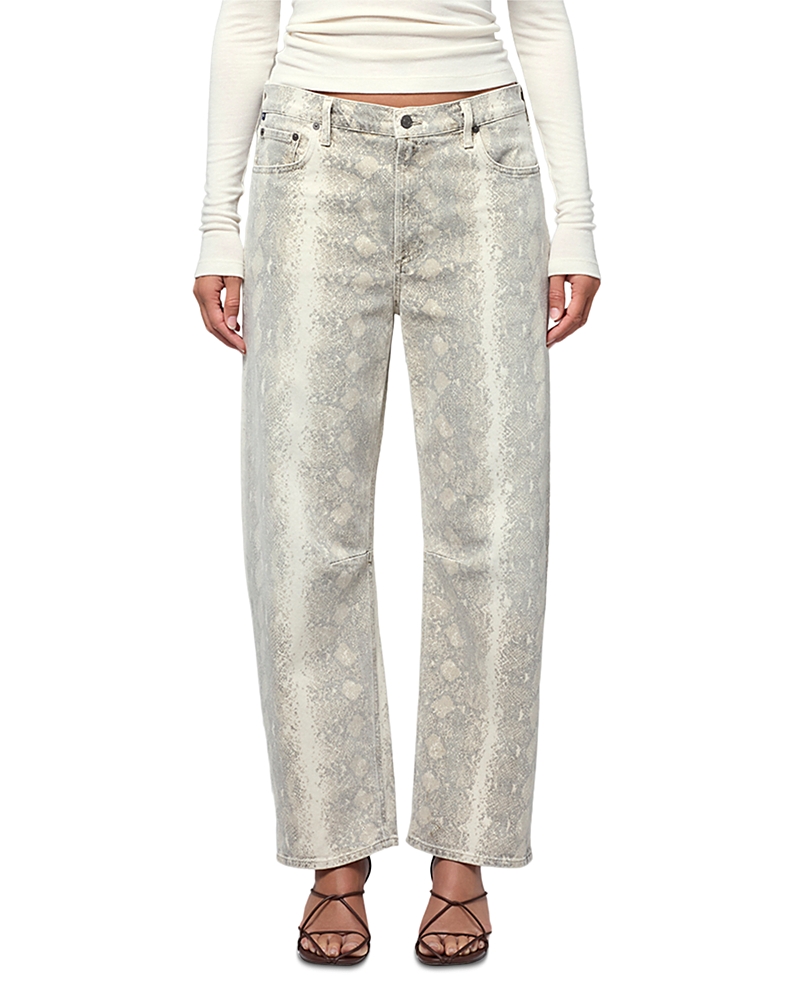 Citizens of Humanity Miro Barrel Leg Jeans in Python