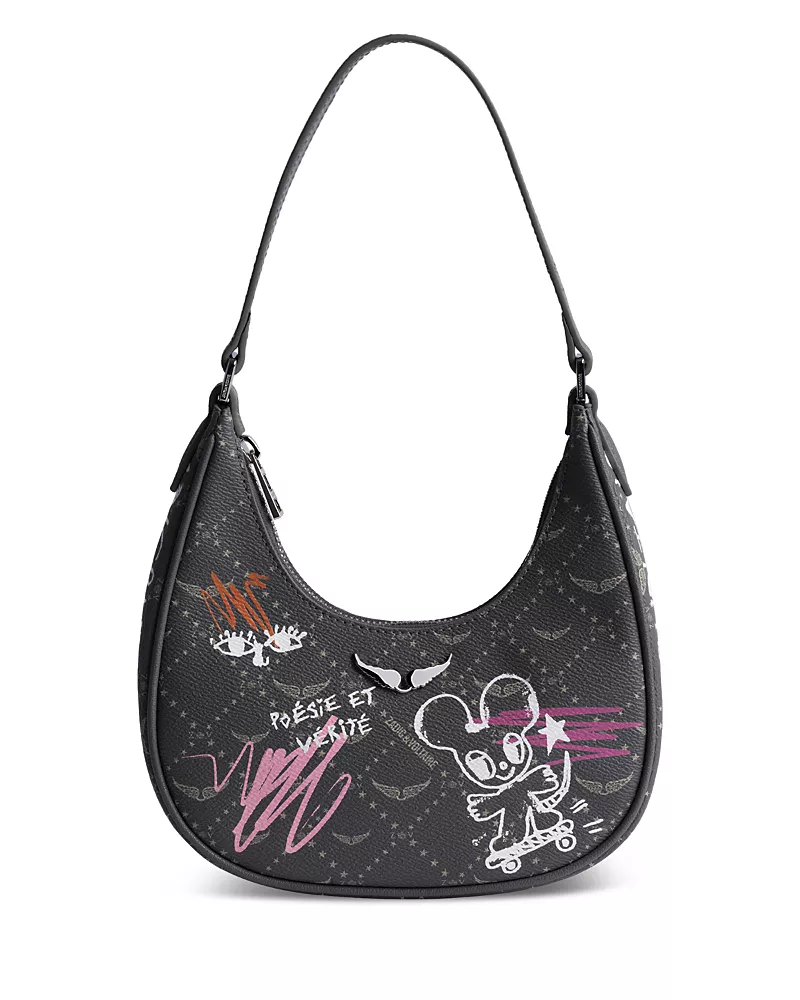 Zadig & Voltaire x Humberto Cruz Z Night Out Monogram Shoulder Bag
