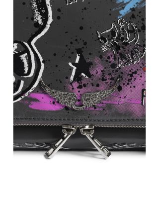x Humberto Cruz Rock Leather Clutch