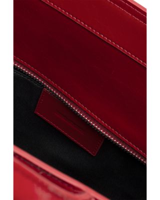 Angel Tote Crinkled Patent Leather Tote