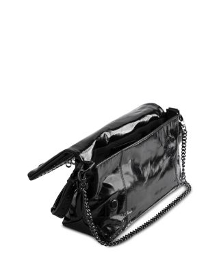 Rocky II Studded Vintage Patent Leather Clutch
