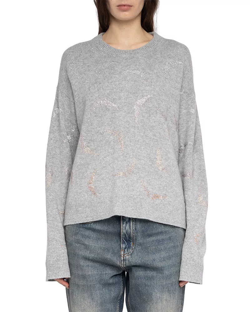 Zadig & Voltaire Markuz Wings Cashmere Sweater