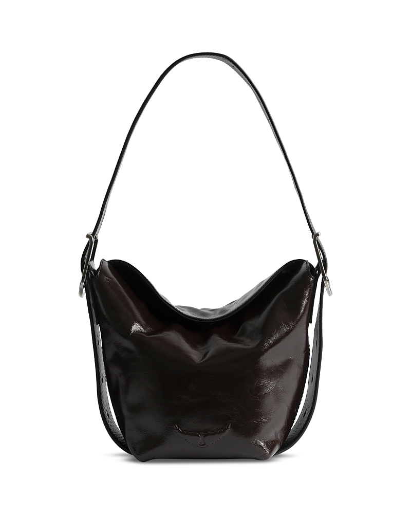 Zadig & Voltaire Baby Jane Vintage Patent Leather Convertible Crossbody