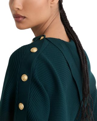 Lexi Button Shawl Sweater