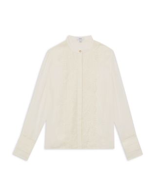 Miranda Lace Trim Blouse