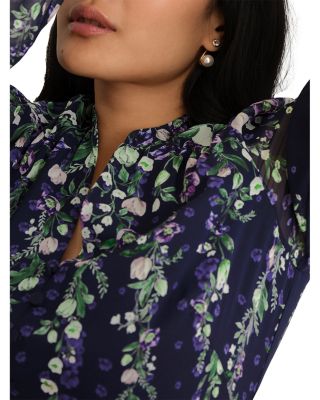 Petites Ros Silk Dress