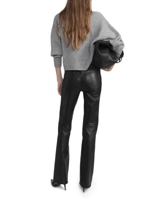 The Leather Reboot Jeans in Black