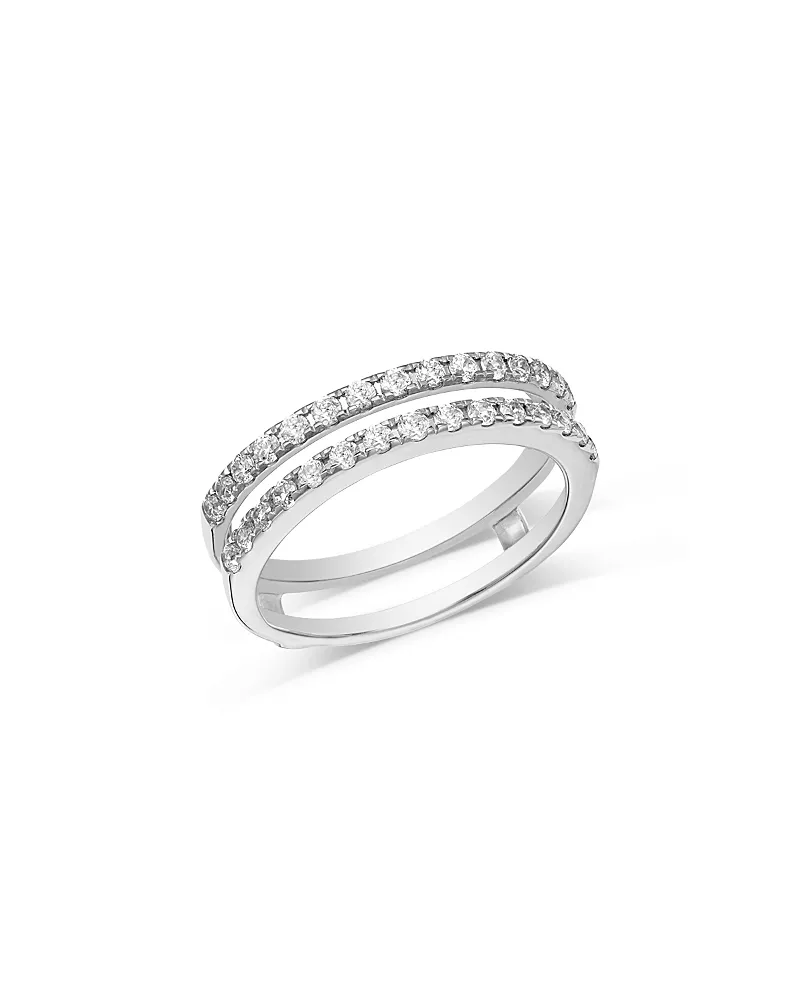 Bloomingdale's Fine Collection Luxe Collection Certified Lab Grown Diamond Ring Enhancer in 14K White Gold, 0.5 tcw