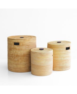 Malawi Basket with Wooden Handle