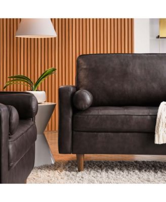 Valour 88" Leather Sofa