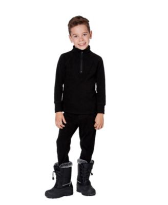 Unisex Two-Piece Thermal Underwear Set - Little Kid, Big Kid