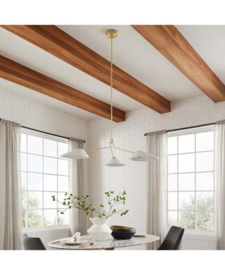 Includes one Journey 3-light 14" arm pendant