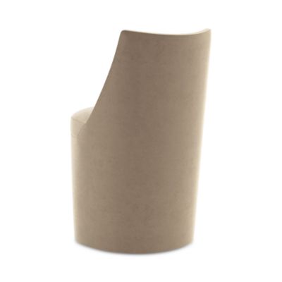 Barrel Roll Dining Chair, Taupe