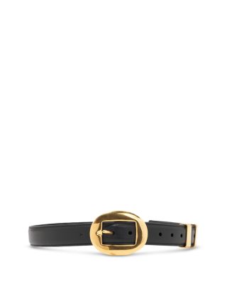 Women's Vintage Brass Buckle Belt