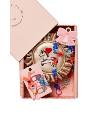  Unicorn Bag and Accessories Gift Box (Necklace, Bracelet, Hair Clips) - 6 pieces