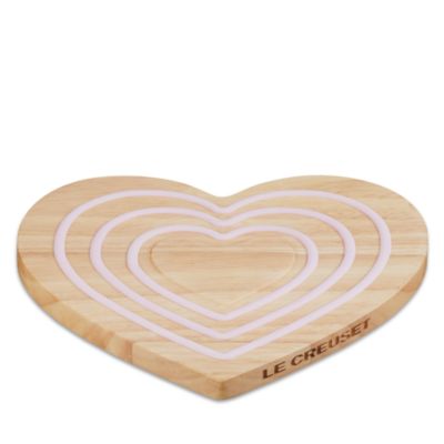Magnetic Figural Heart Wooden Trivet