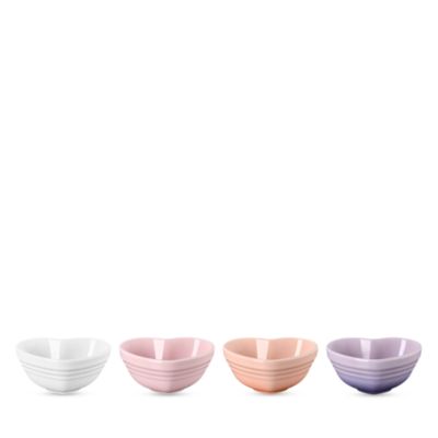 Mini Heart Pinch Bowl, Set of 4