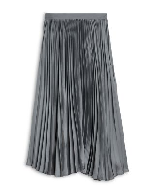 Pleated Midi Skirt