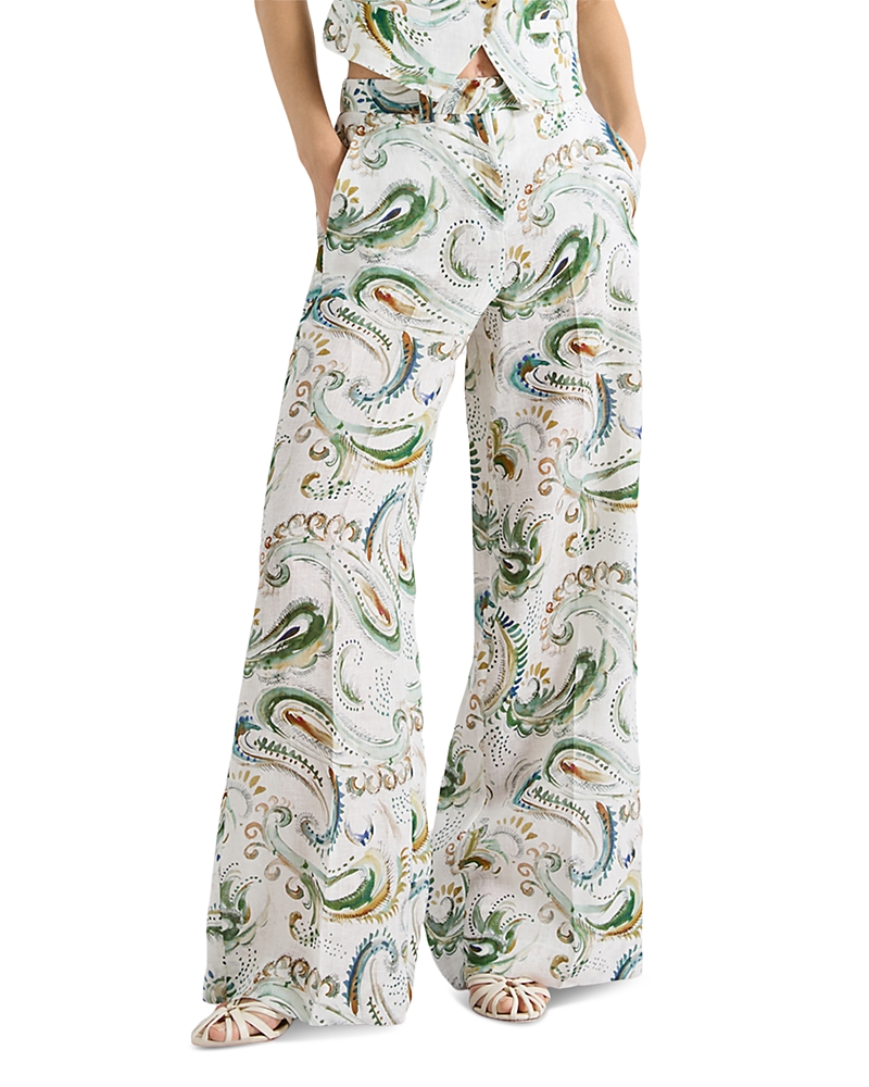 Marella Mlldomino Flax Linen Pants