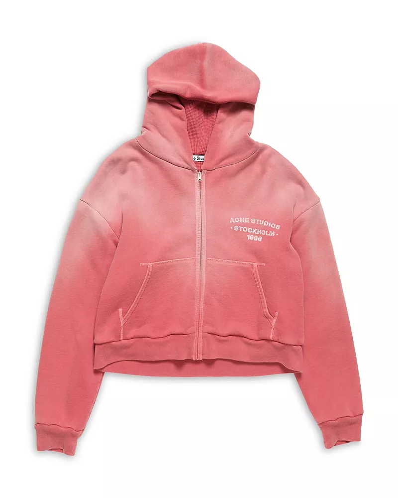 Acne Studios Hooded Zip Sweatshirt