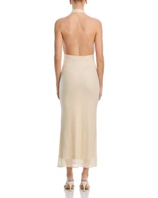 Nola Sequinned Cowl Neck Dress