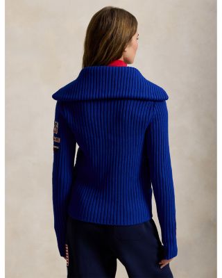 Team USA Hybrid Wool Zip Sweater