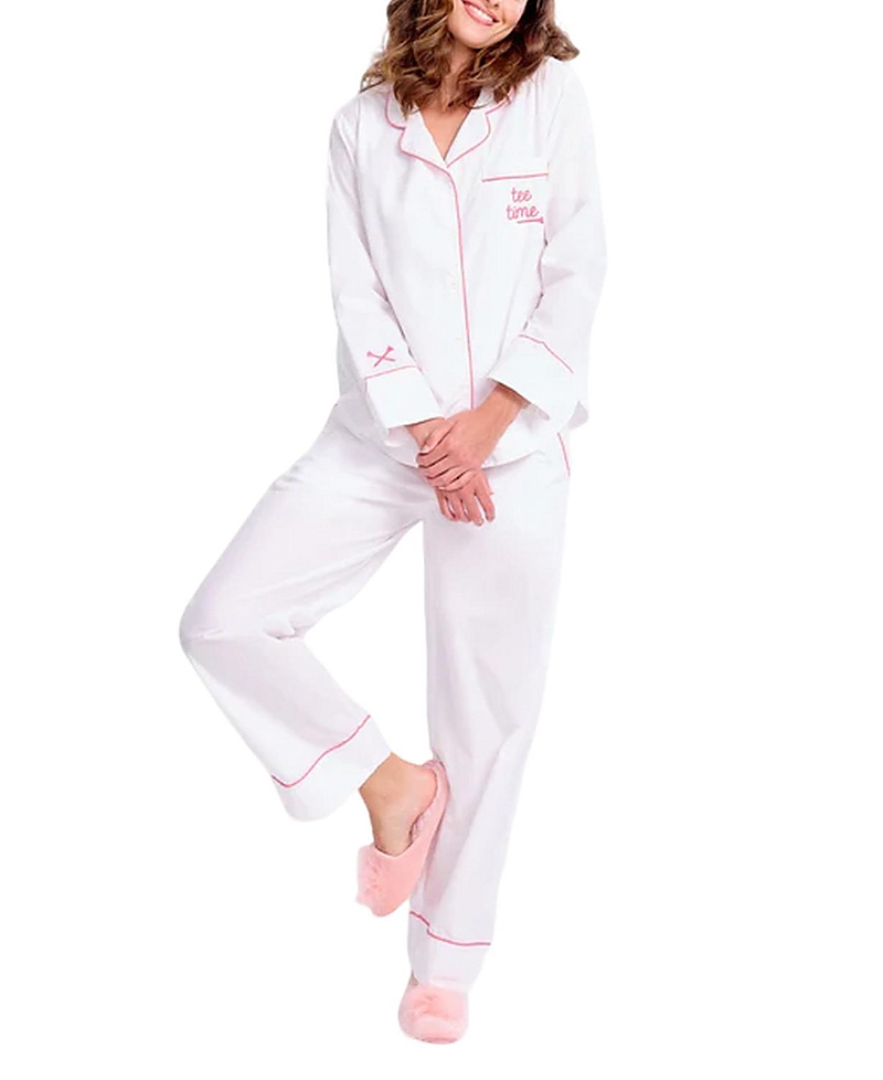 Ame & Lulu Women's Long Pajama Set