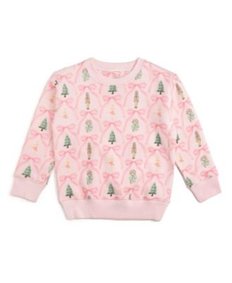 Girls' Nutcracker Trellis Christmas Sweatshirt - Little Kid, Big Kid