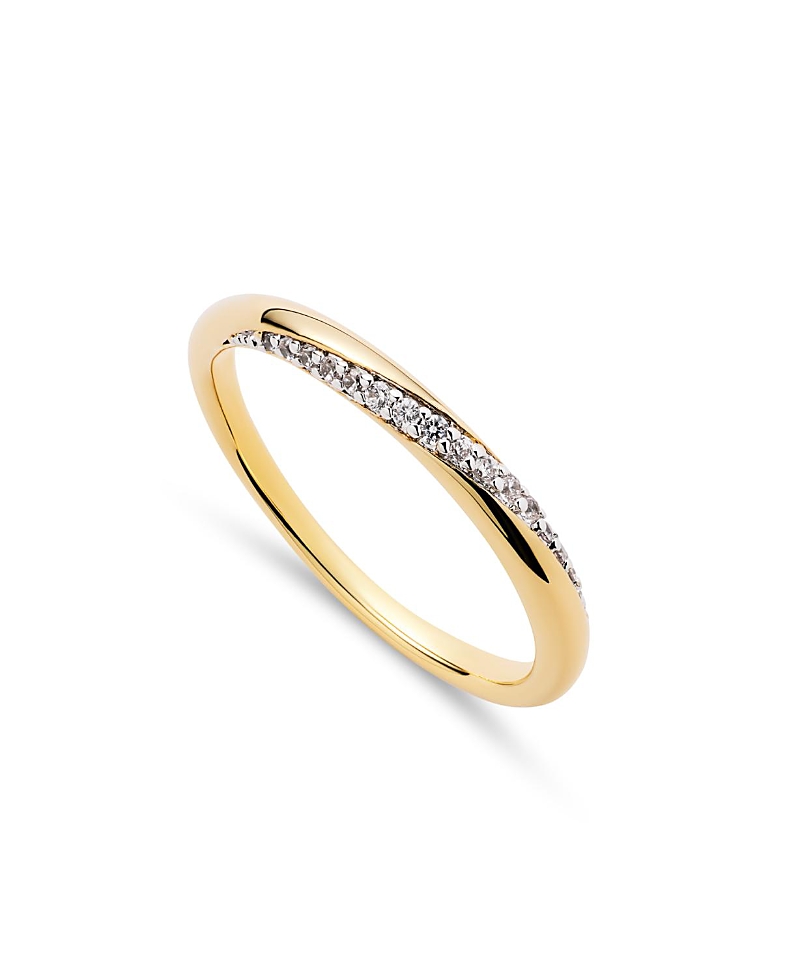 Ana Luisa Kira Slim Gold Band Ring