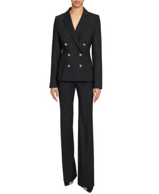  Beth Flared Pant in Virgin Wool Stretch