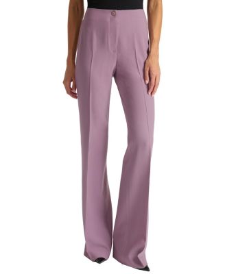  Elizabeth Flared Leg Pant in Virgin Wool Stretch
