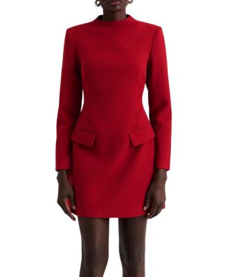 Leanna High Neck Mini Dress