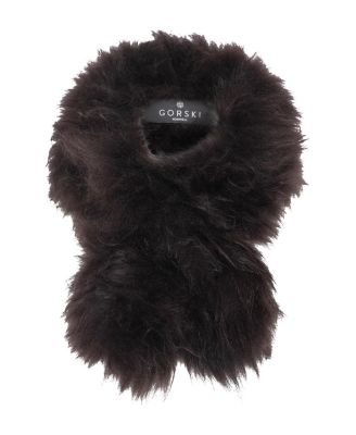  Knit Cashmere Goat Pull-Through Scarf