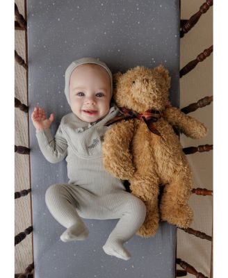  Unisex Organic Cotton Embroidered Collar Collection Blanket - Baby