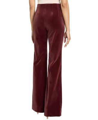  Elizabeth Flared Leg Pant in Luxury Velvet