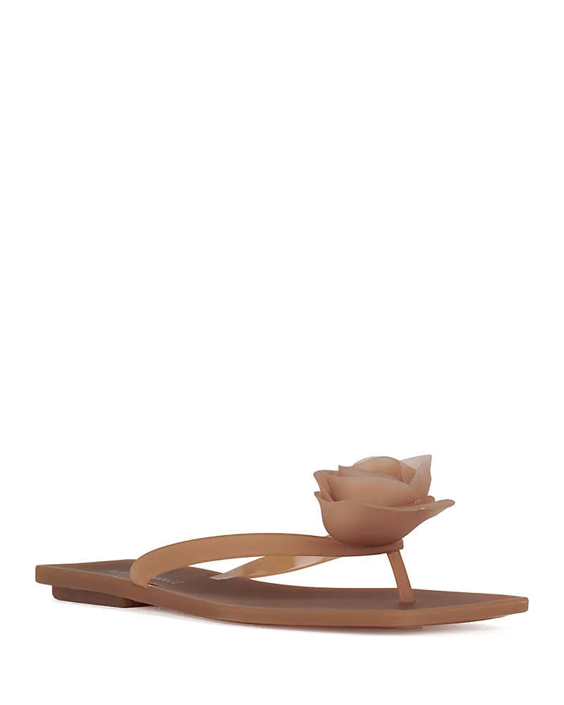 Jeffrey Campbell Women's Flower Jelly Thong Sandals